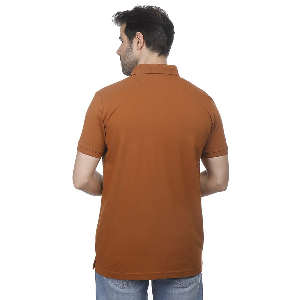 Coup – Solid Polo-shirt with Short Sleeves