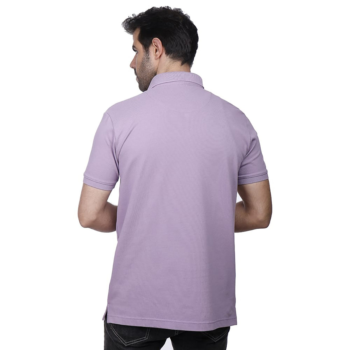 Coup – Solid Polo-shirt with Short Sleeves