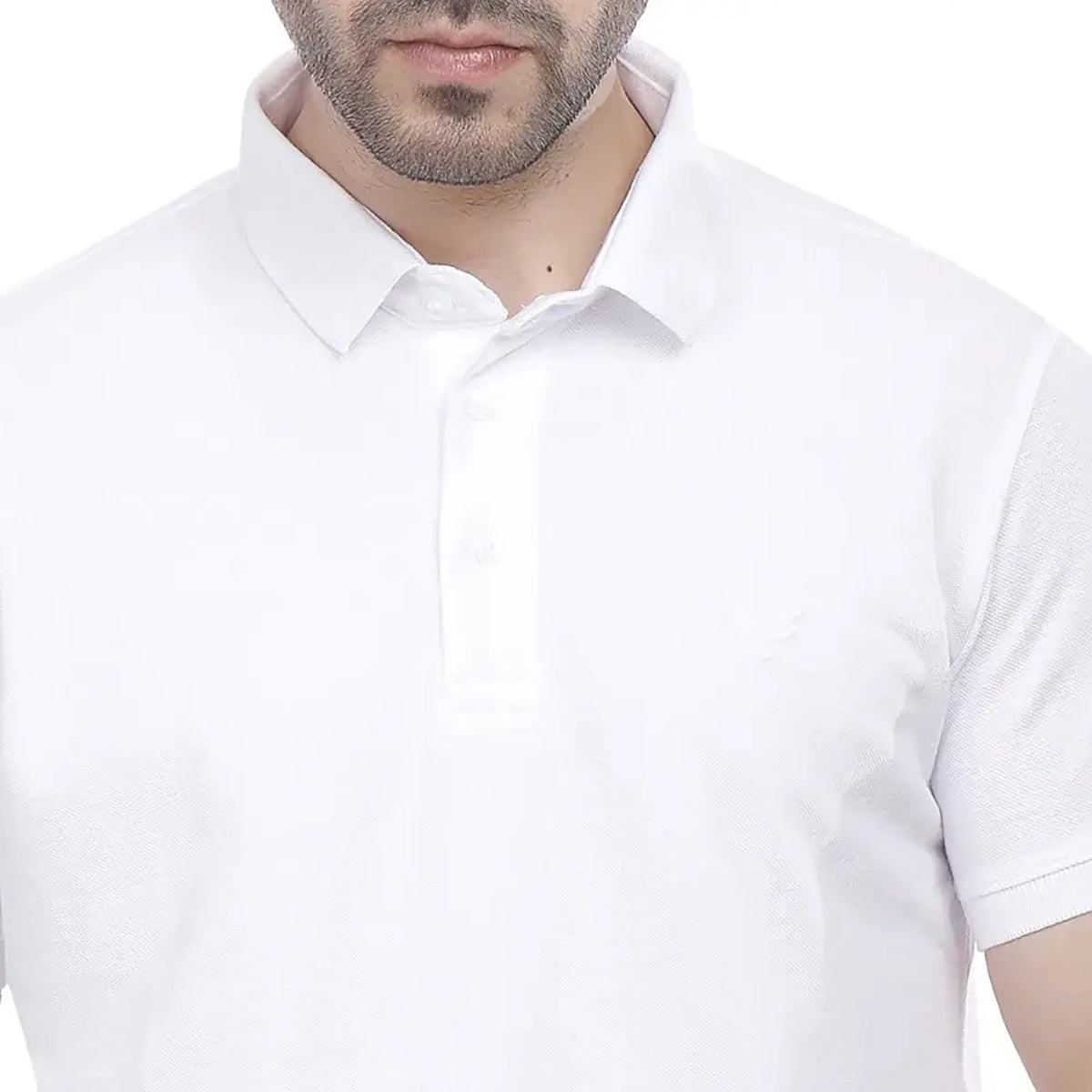 Coup – Solid Polo-shirt with Short Sleeves