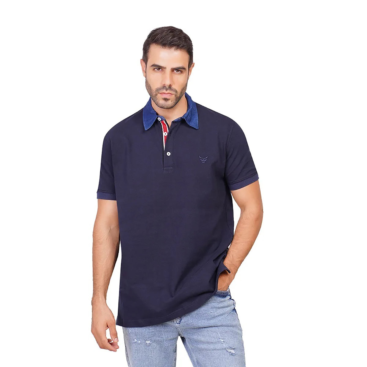 Coup – Slim Fit Polo-Shirt with Logo
