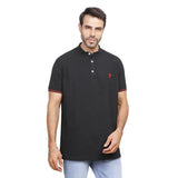 Coup – Men’s Polo Neck T-Shirt – Short Sleeve, Button Closure, Logo