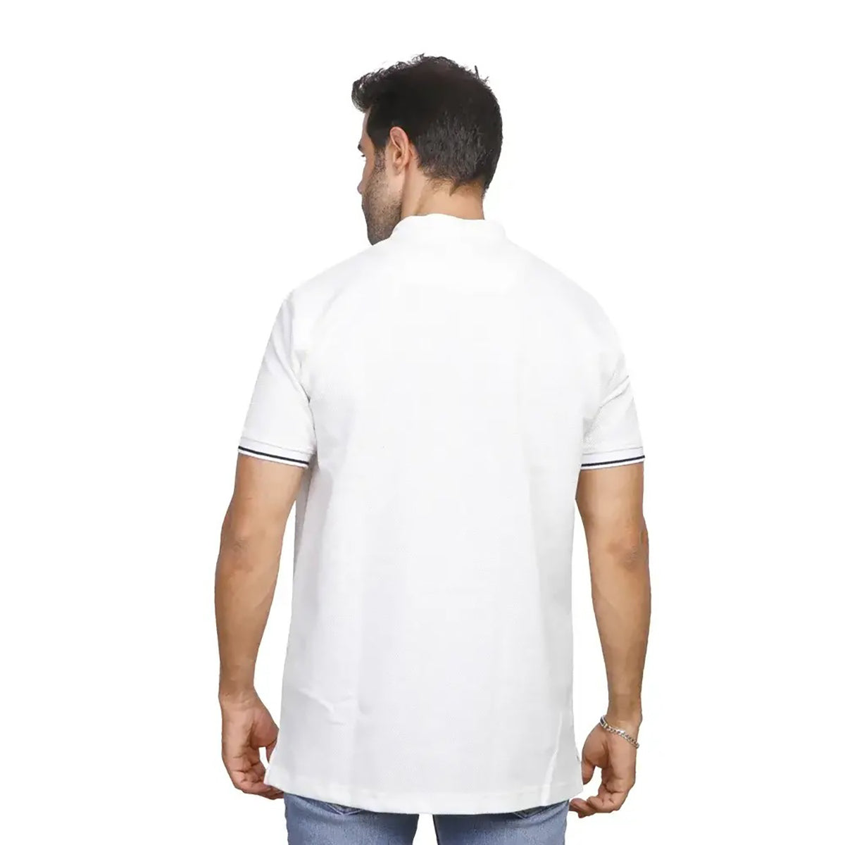 Coup – Men’s Polo Neck T-Shirt – Short Sleeve, Button Closure, Logo