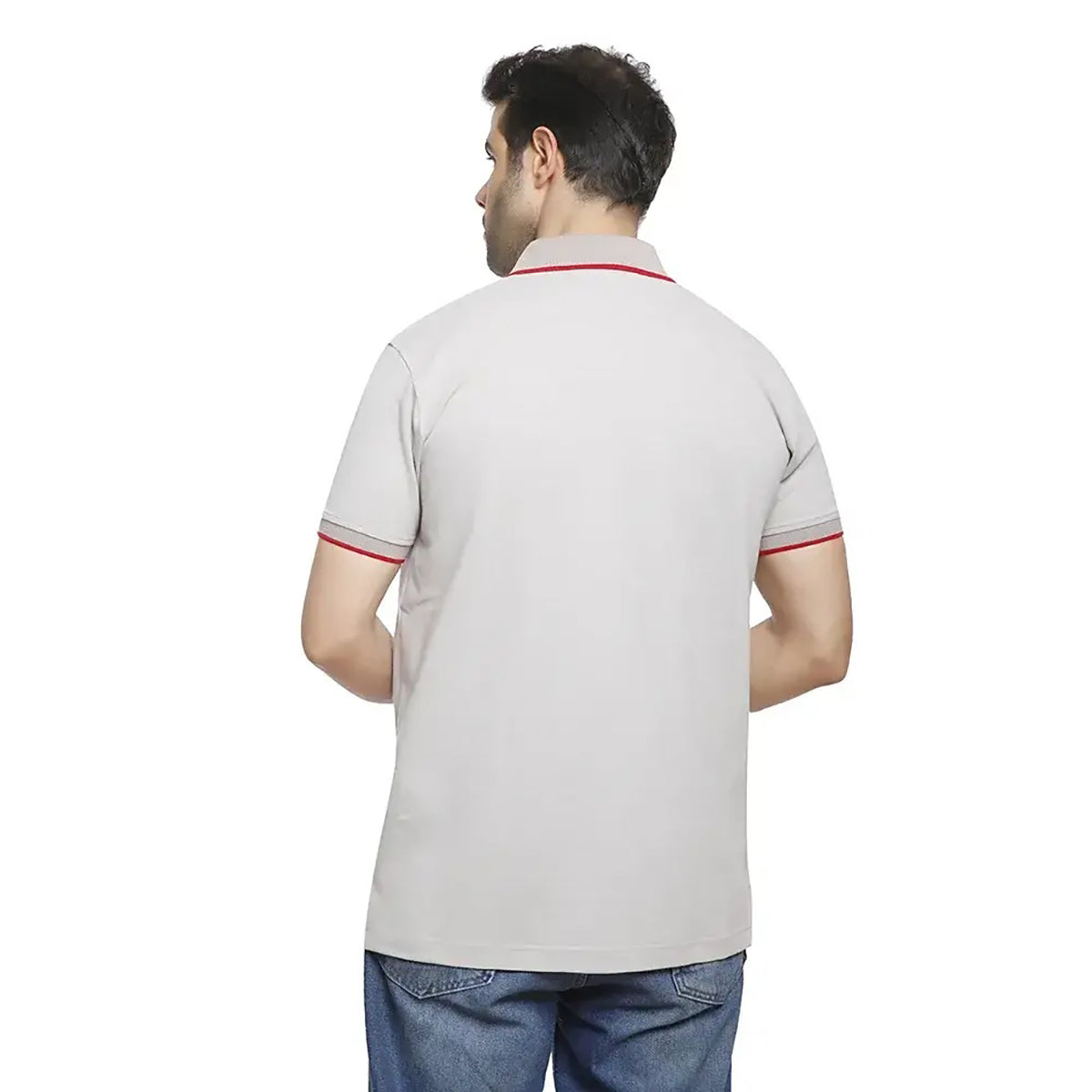 Coup – Solid Polo-shirt with Short Sleeves