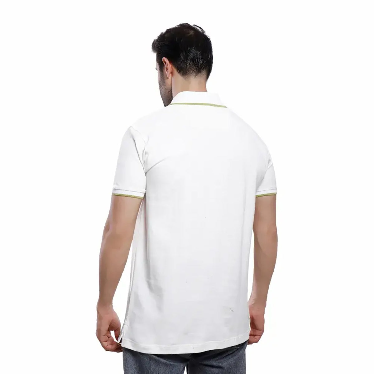 Coup – Solid Polo-shirt with Short Sleeves