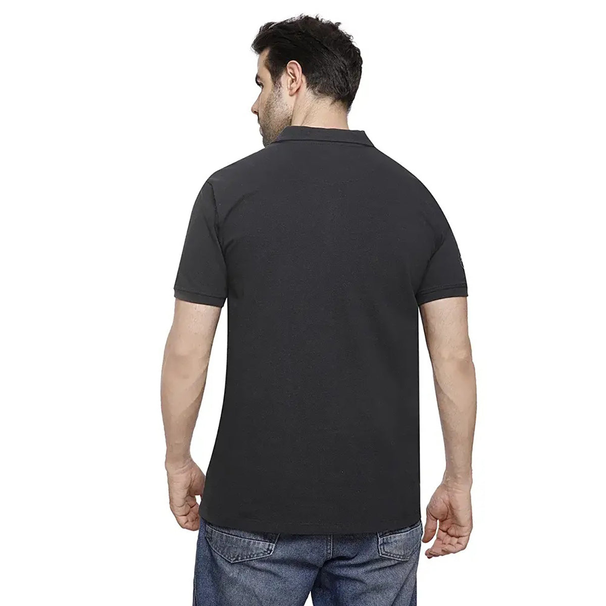 Coup – Solid Polo-Shirt with Short Sleeves