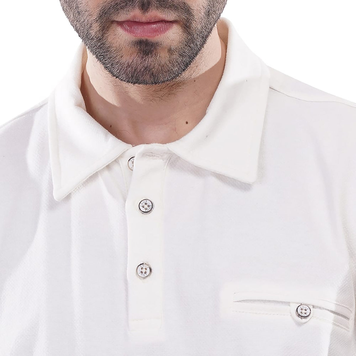 Coup – Solid Polo-Shirt with Short Sleeves