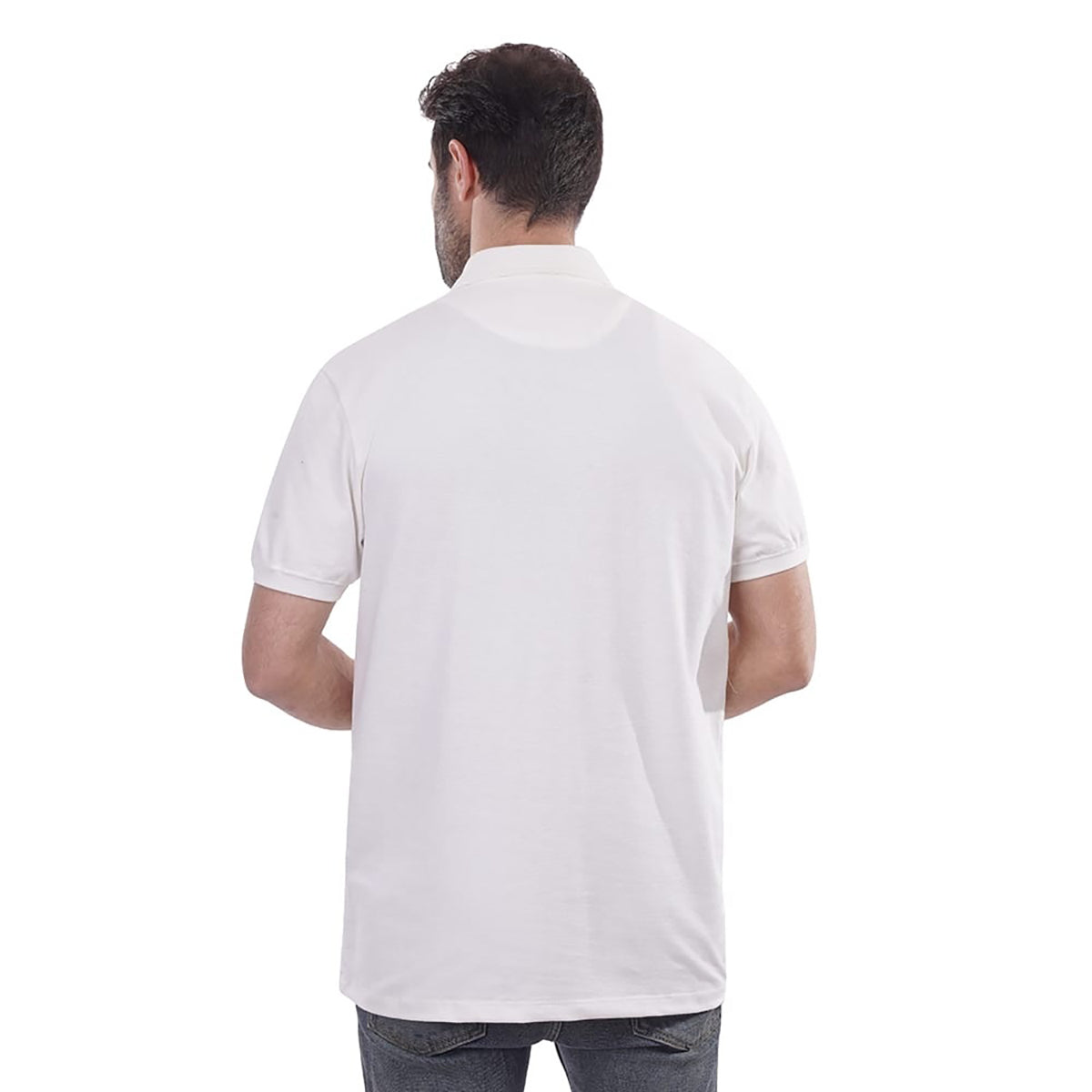 Coup – Solid Polo-Shirt with Short Sleeves