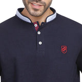 Coup – Regular Fit Polo-Shirt with Embroidered Details