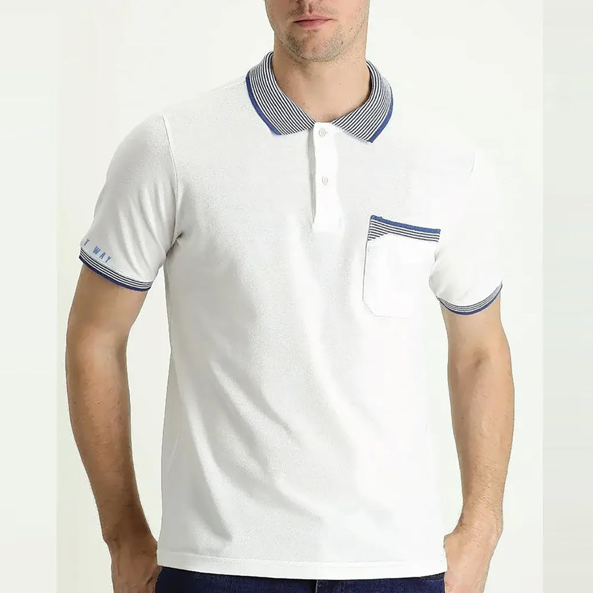 Coup Trendy Polo with Pocket Detail