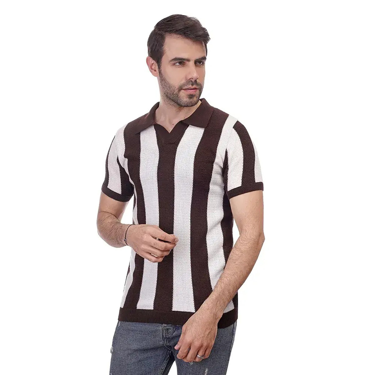 Coup – Woven Polo-Shirt with Short Sleeves
