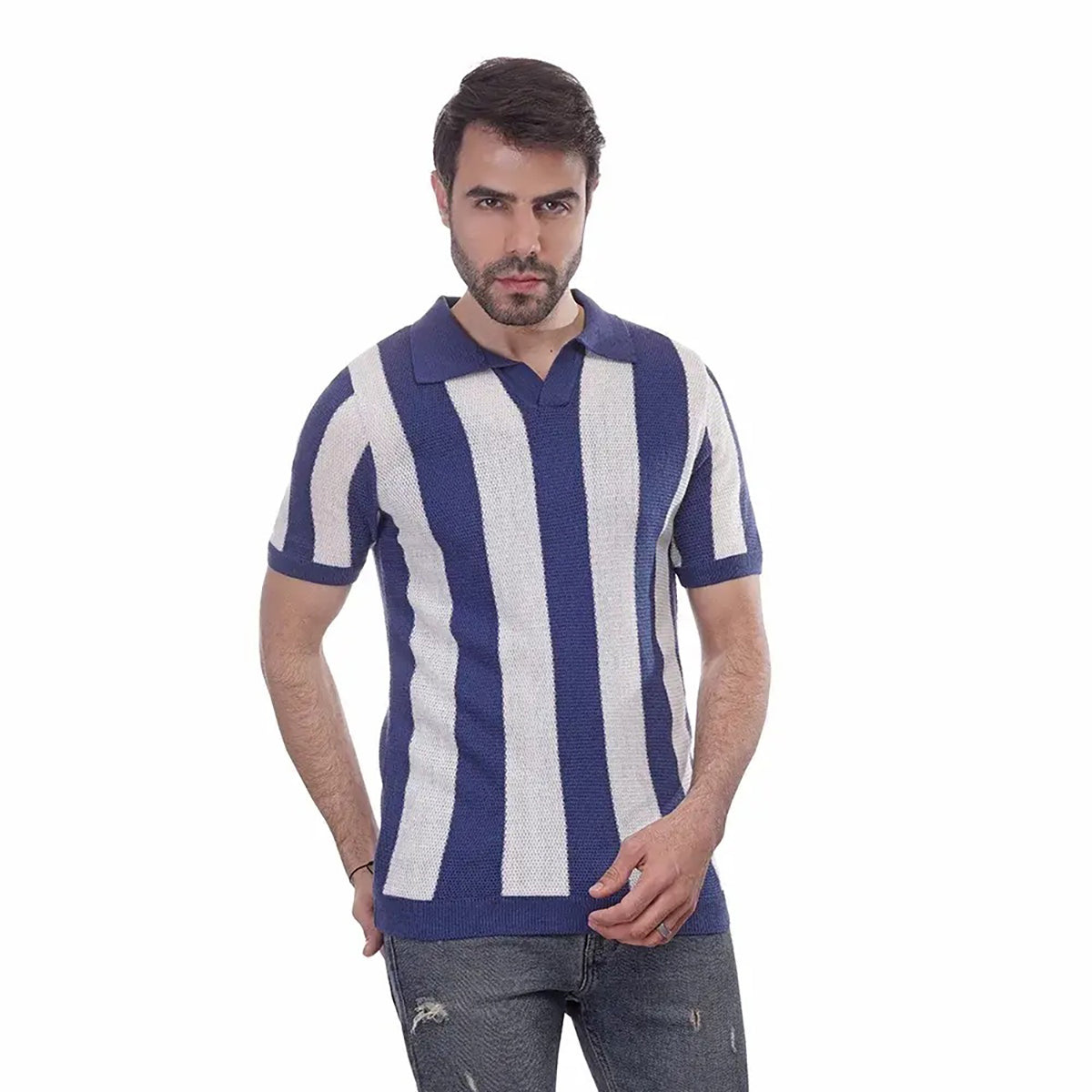 Coup – Woven Polo-Shirt with Short Sleeves