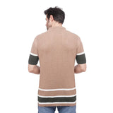 Coup – Stripped Polo-Shirt with Short Sleeves