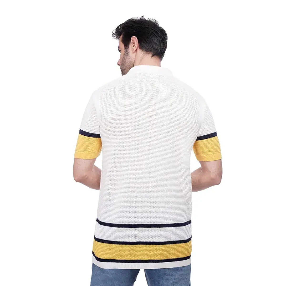 Coup – Stripped Polo-Shirt with Short Sleeves