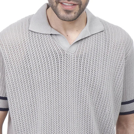 Coup – Woven Polo-Shirt with Short Sleeves