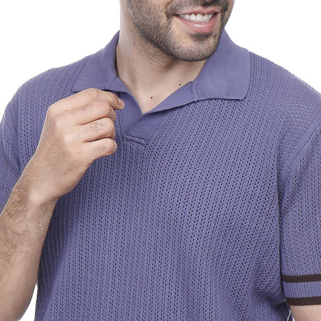 Coup – Woven Polo-Shirt with Short Sleeves