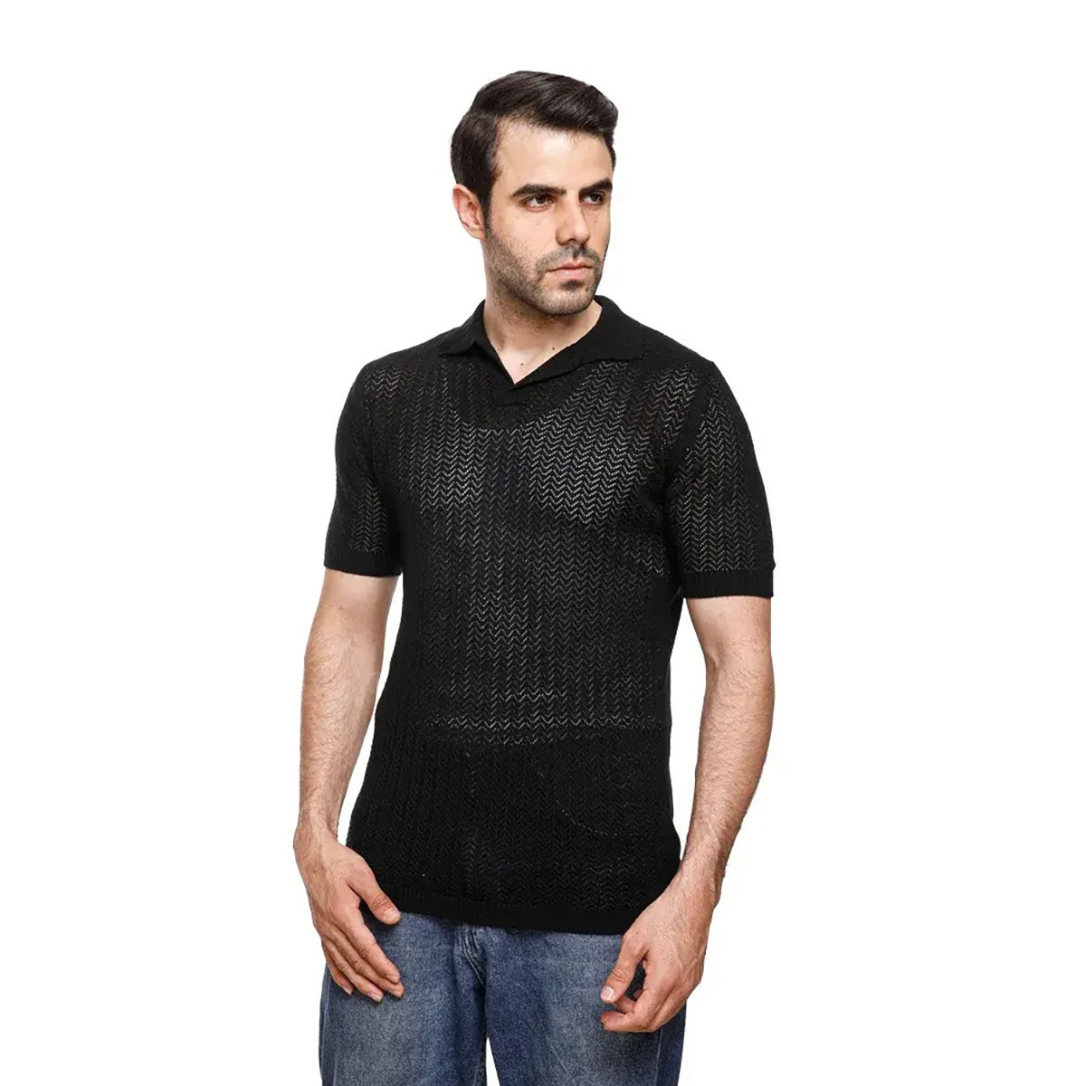 Coup – Woven Polo-Shirt for Men
