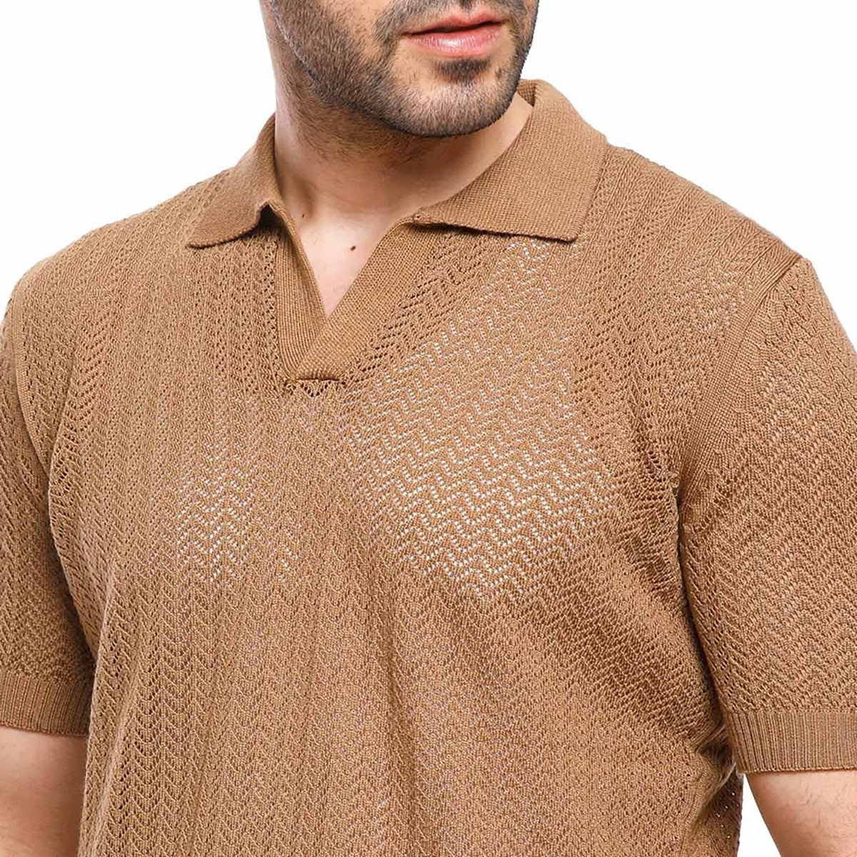 Coup – Woven Polo-Shirt for Men