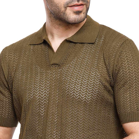 Coup – Woven Polo-Shirt for Men
