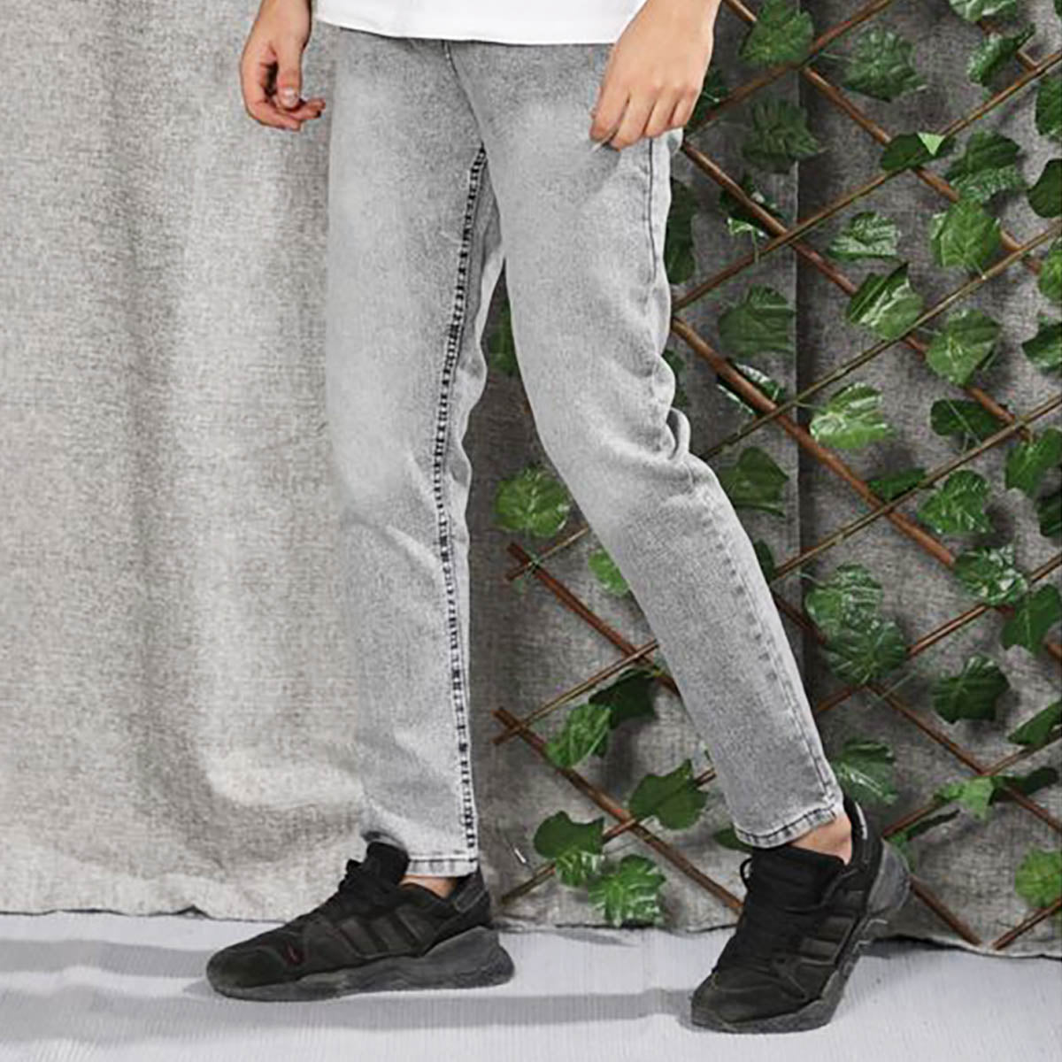 Gado - 111/4 Comfort fit Jeans Pant For Men Grey