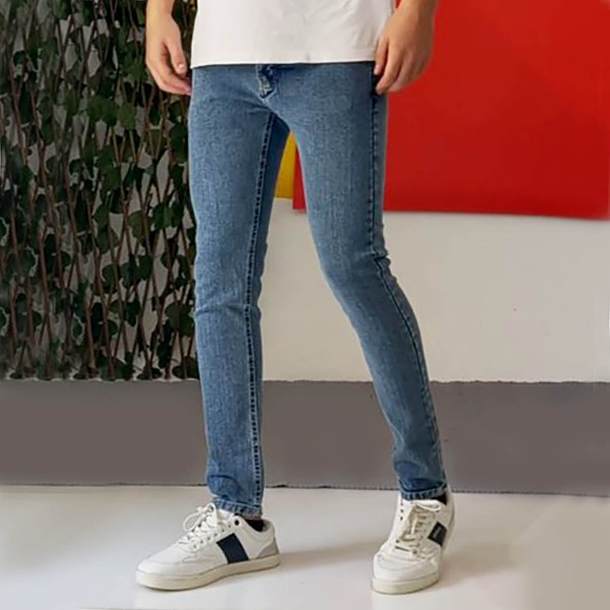 Gado - 112/1 Comfort fit Jeans Pant For Men Blue Sky