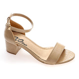 XO STYLE Women  Sandal With Heels - High Quality Materials-3 Cm