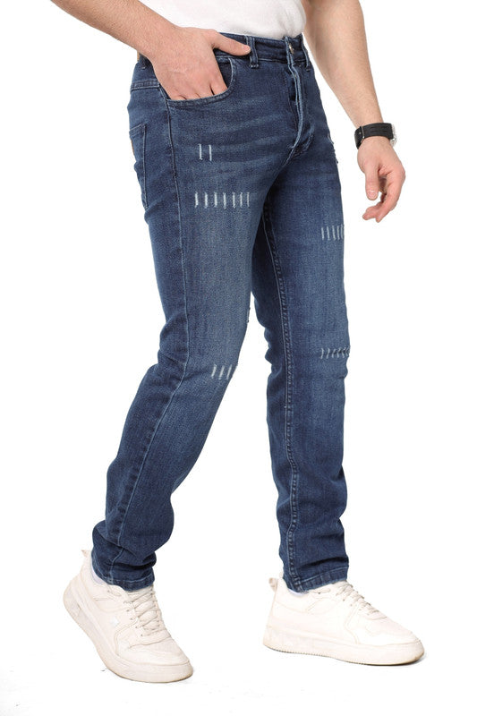 White Rabbit - Slim Fit Heather Jeans For Men