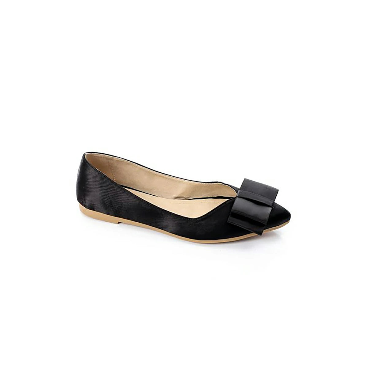 XO - Comfortable Ballerina Made Of Satin