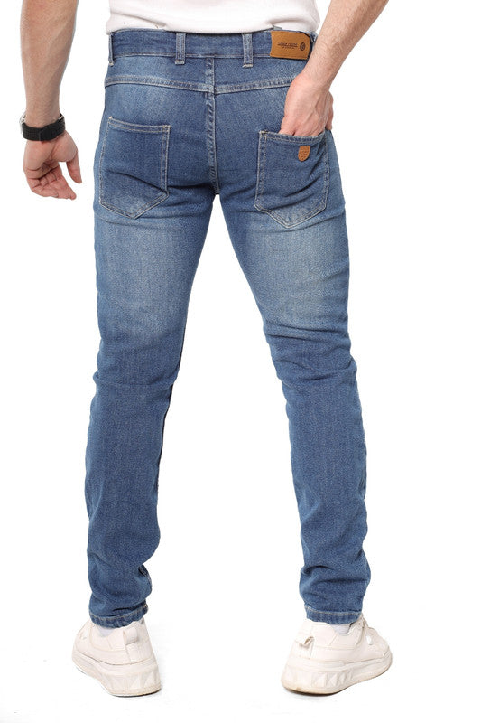 White Rabbit - Slim Fit Heather Jeans For Men