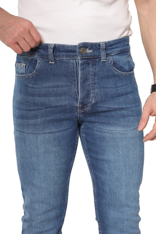 White Rabbit - Slim Fit Heather Jeans For Men