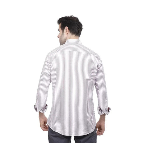 Coup – Vertical Stripe Button Down Shirt