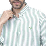 Coup – Vertical Stripe Button Down Shirt