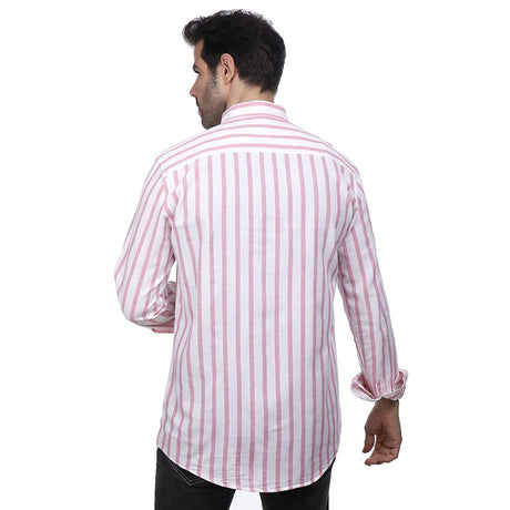 Coup – Vertical Stripe Button Down Shirt
