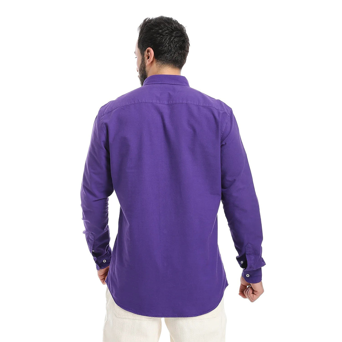 Coup – Men’S Regular Fit Embroidery Detailed Shirt