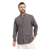 Coup – Men’S Regular Fit Embroidery Detailed Shirt