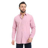 Summer  – Men’S Regular Fit Smart Plain Shirt