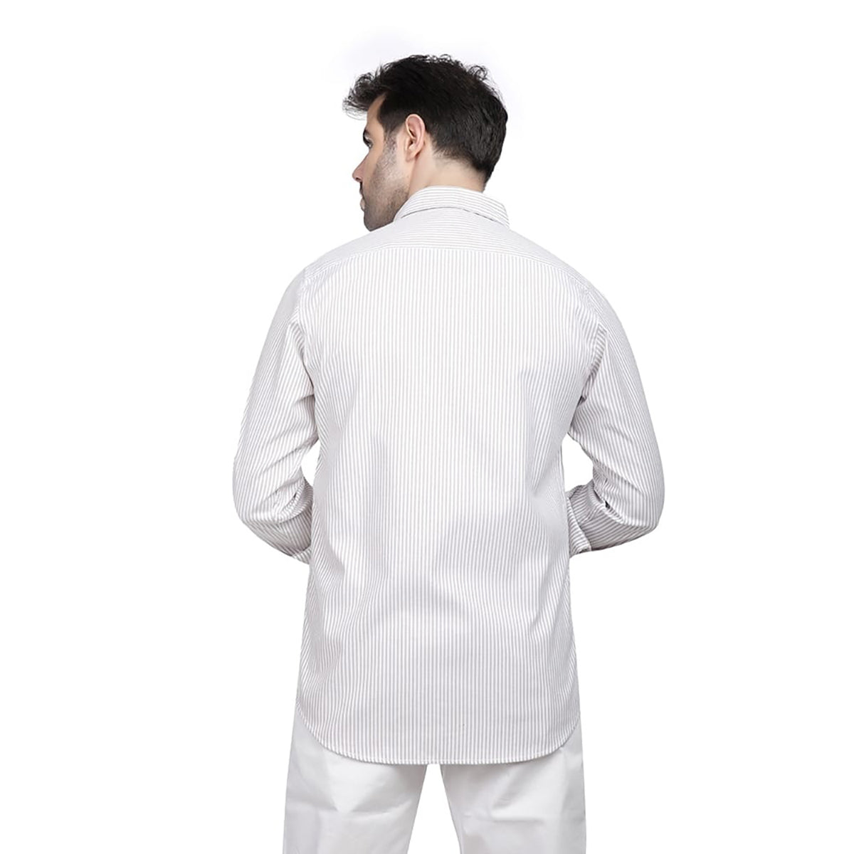 Coup – Vertical Stripe Button Down Shirt