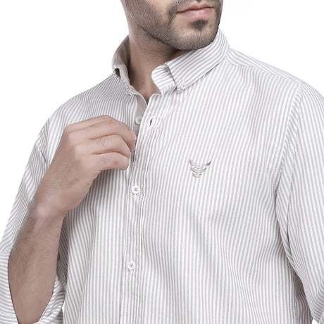 Coup – Vertical Stripe Button Down Shirt