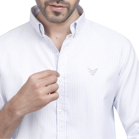 Coup – Vertical Stripe Button Down Shirt