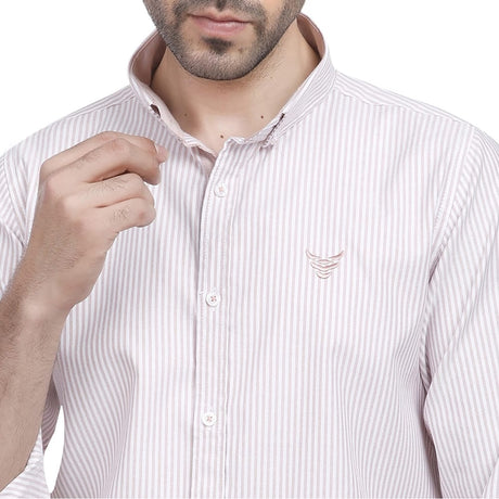 Coup – Vertical Stripe Button Down Shirt