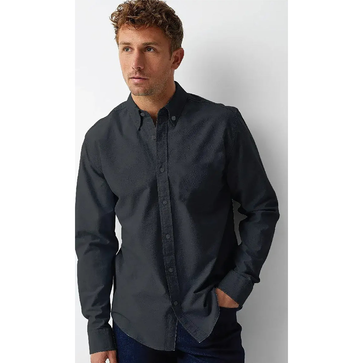 Coup – Regular Fit Long Sleeve Easy Ironing Breathable Texture