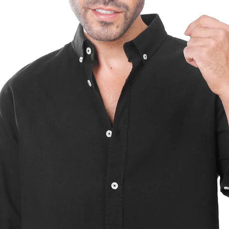 Coup – Regular Fit Long Sleeve Easy Ironing Breathable Texture