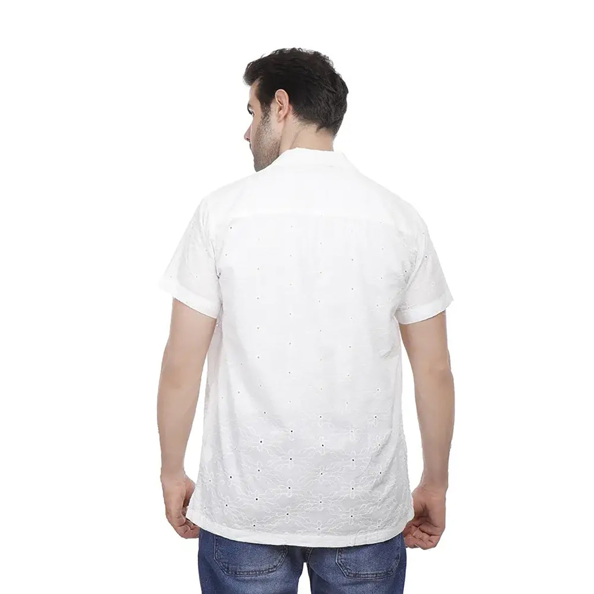 Coup – Shirt With Cutwork Embroidery