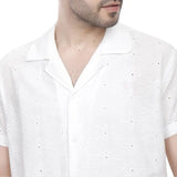 Coup – Shirt With Cutwork Embroidery