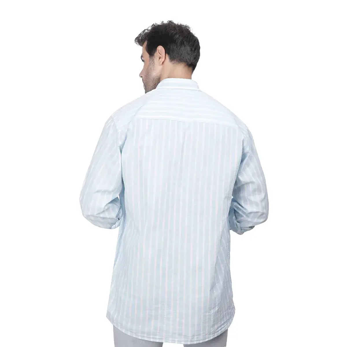 Coup – Modern Regular Fit Striped Men’s Shirt – Long Sleeve Collar, Buttoned