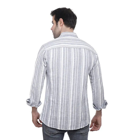 Coup – Vertical Stripe Button Down Shirt