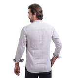 Coup – Regular Fit Dressing Mandarin Collar Shirt