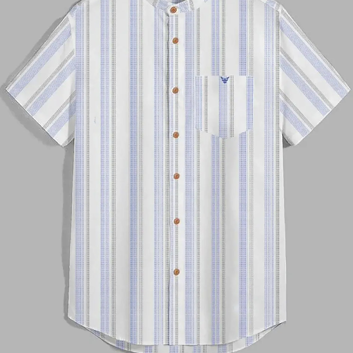 Coup – Men’s Linen Regular Fit Shirt Shirt with Short Sleeves