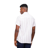 Coup – Men’s Linen Regular Fit Shirt Shirt with Short Sleeves