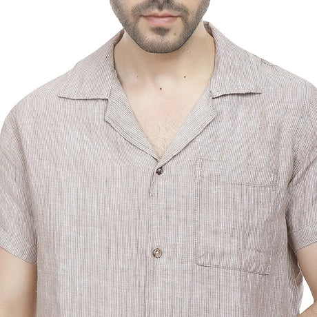 Coup – Solid Shirt with Short Sleeves
