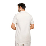 Coup – Offwhite Linen Textured Men’s Shirt